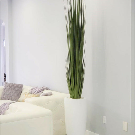 Dax Vase (Size L) with Reed Grass